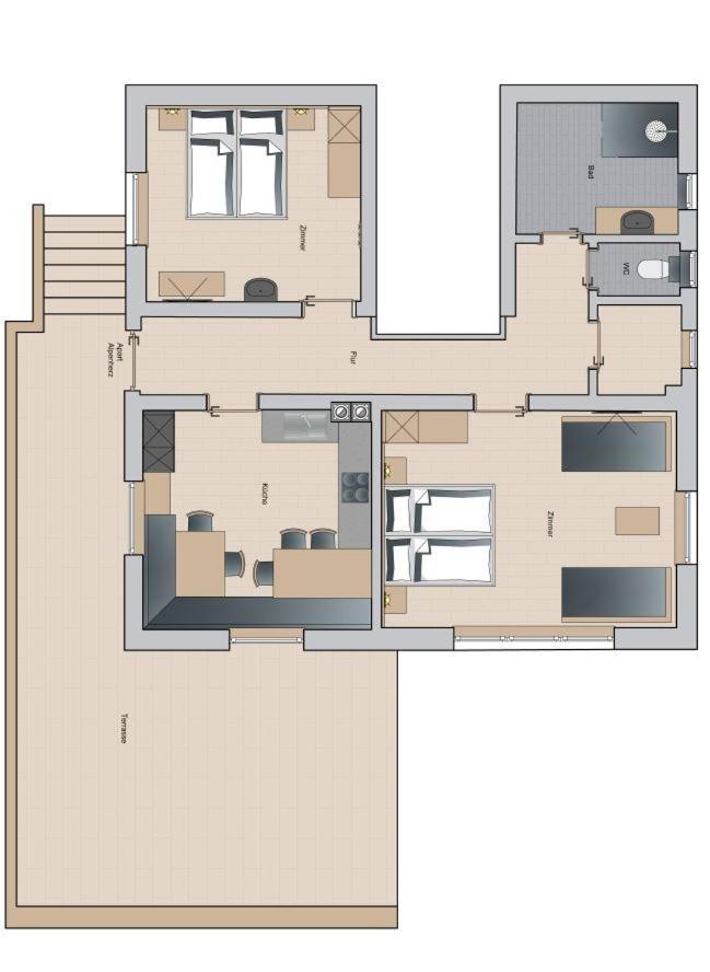 Pienz Apart Эц Экстерьер фото